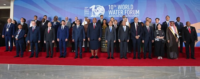 Diễn đàn Nước thế giới: Những sáng kiến lớn giúp quản lý bền vững nguồn nước (21/05/2024)